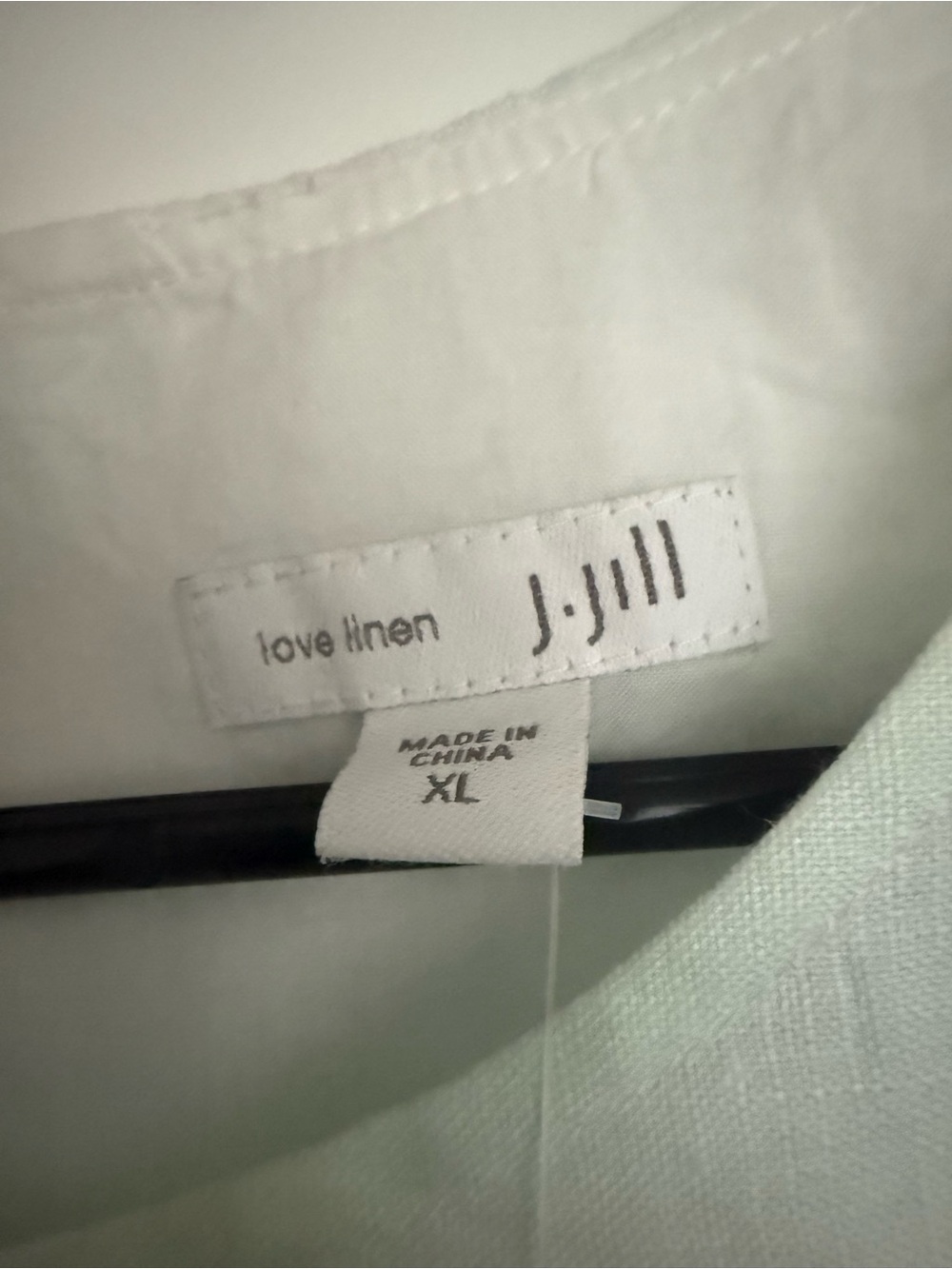 J.Jill Linen Tropical Island Print Shift Dress XL NWT - Picture 11 of 16